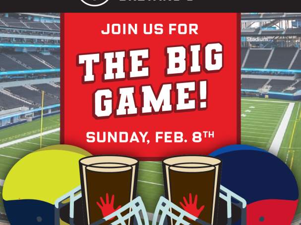 The Big Game: Showing in the Tasting Room