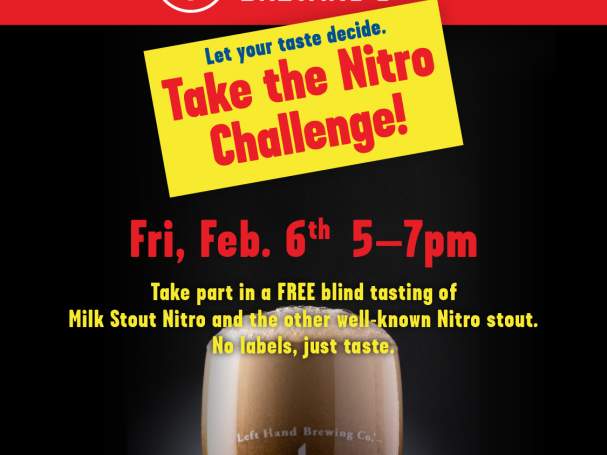Take the Nitro Challenge in the Tasting Room!