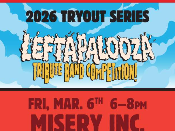 Free Leftapalooza Tryout Series with Misery Inc. (Paramore Tribute)