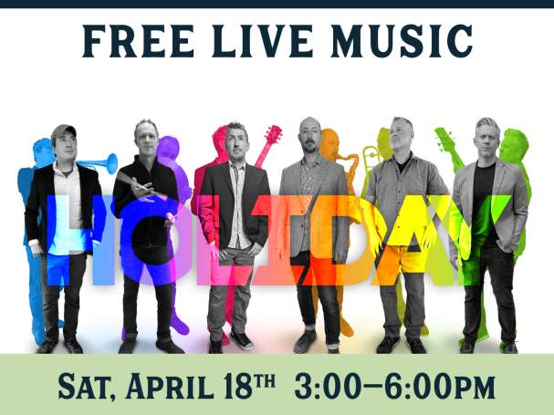 Free Live Music in the Beer Garden with Groove Holiday