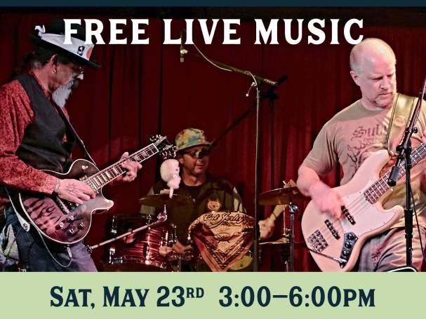 Free Live Music in the Garden with Cat Jerky