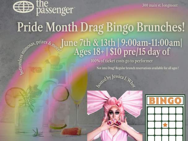 Pride Month Drag Brunch Bingos!