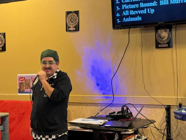 Trivia/Bingo at Axe Me Out