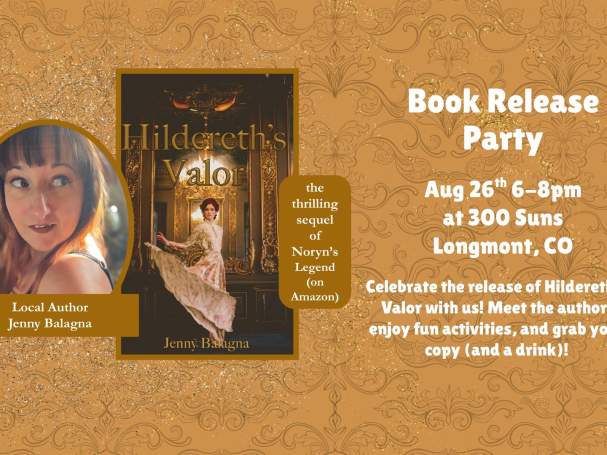 Book Release Party: Hildereth’s Valor