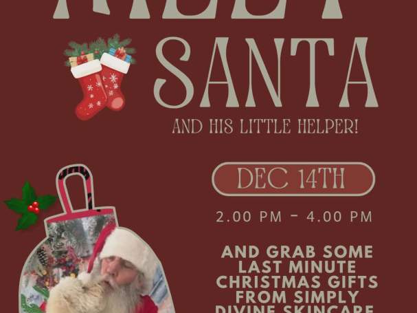 Meet Santa at Cheba Hut!