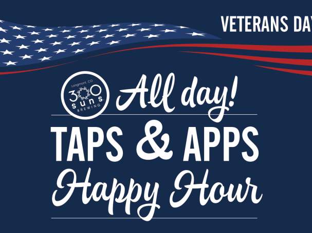 Veterans Day All Day Happy Hour