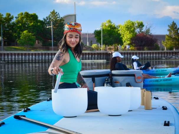 Sunrise Paddle + Sound Bath: Morning Meditation on the Water