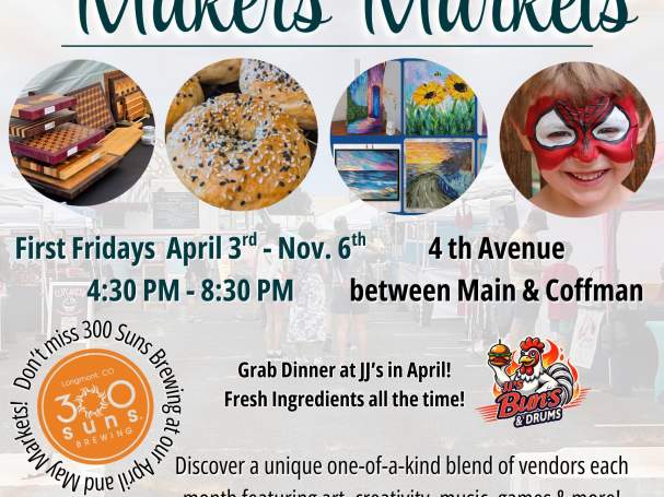 First Friday Makers Markets on Fourth