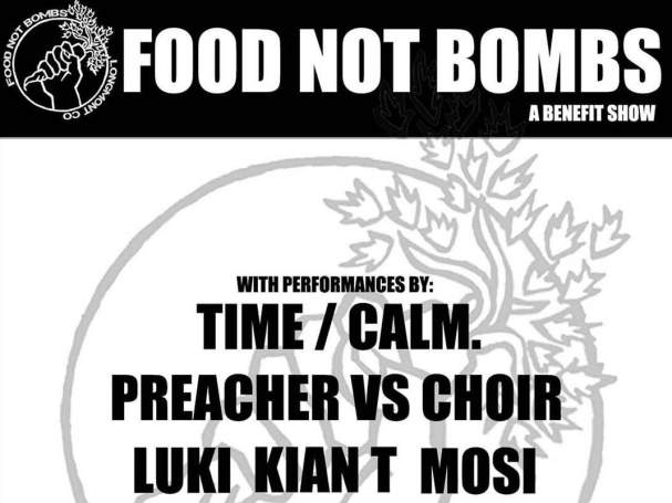 Food not Bombs- Hip Hop Benefit Show at Bricks on Main