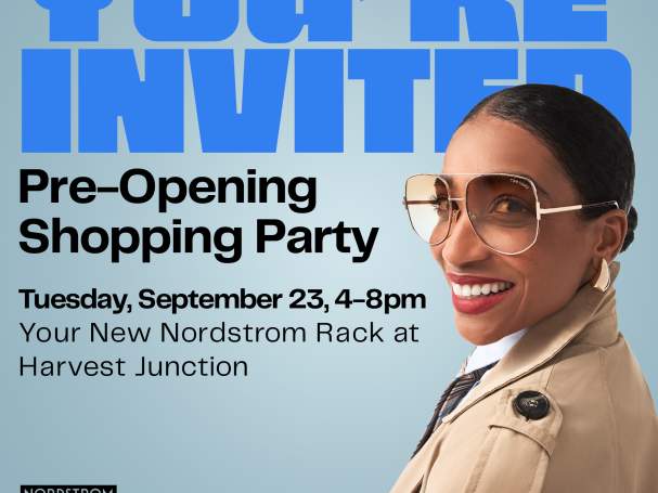 Nordstrom Rack Harvest Junction Pre-Opening Shopping Party