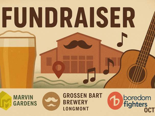 🎶🍻 Fundraiser at Grossen Bart Brewery