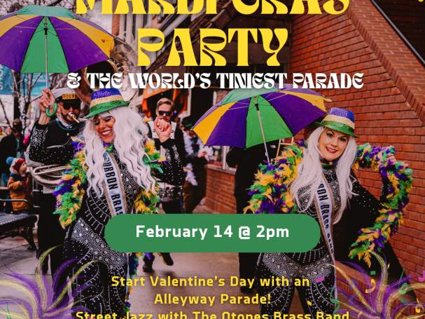 Mardi Gras Party & The World's Tiniest Parade