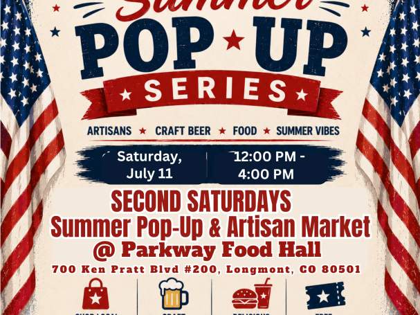 Second Saturdays Summer Pop-Up & Artisan Market at Parkway Food Hall