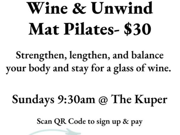 Wine & Unwind at The Kuper