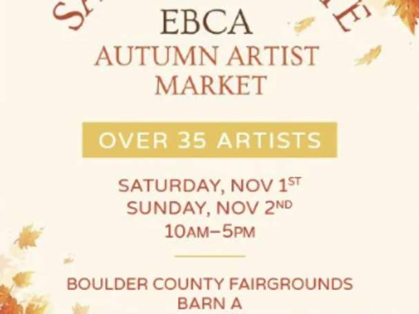 EBCA Autumn Artist Market