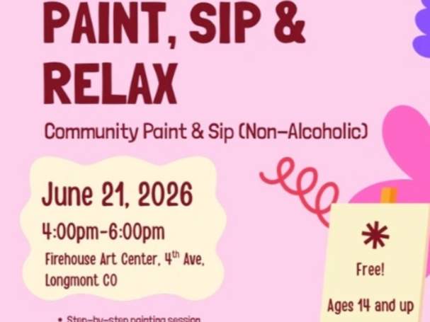 "Community Paint & Sip (Non-Alcoholic): How Do We Preserve Community?