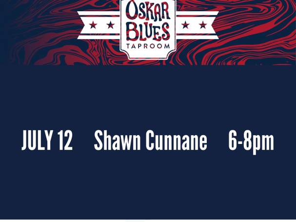 Live Music at Oskar Blues Taproom - Shawn Cunnane