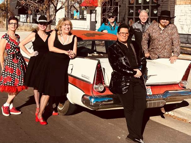Music at Bricks on Main "Shelvis and the Roustabouts"