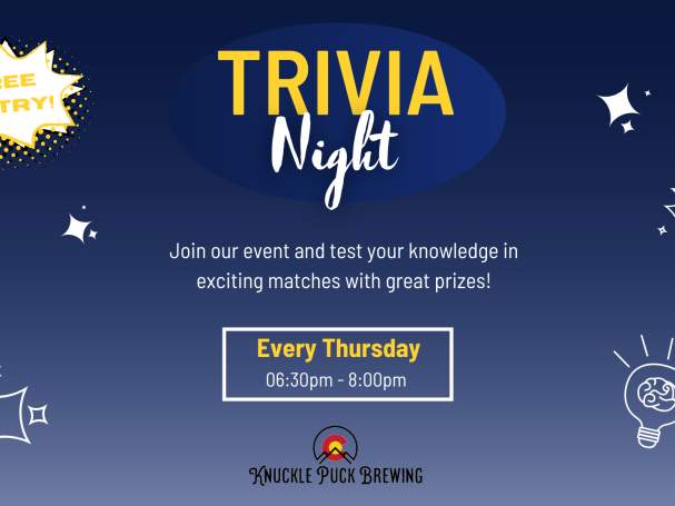 Thursday Night Trivia at Knuckle Puck Brewing