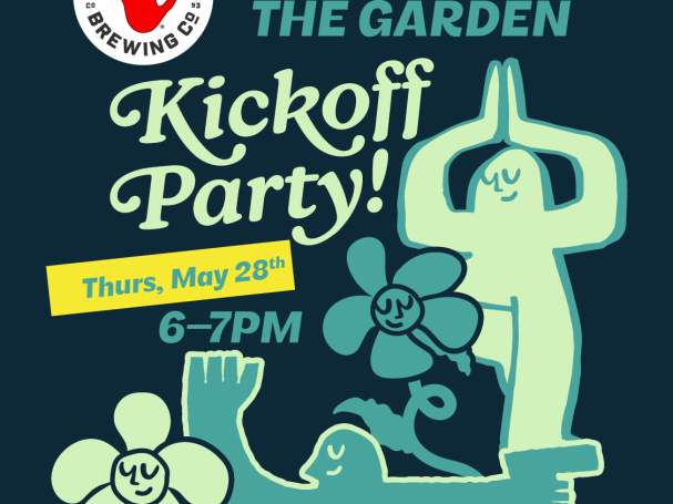 Craft Yoga in the Garden Kickoff Party