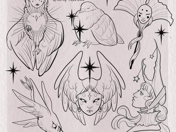 Flash Day! It’s friday the 13th at metamorphosis Tattoo!