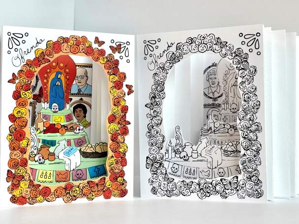 Art & Sip: Tunnel Book Day of the Dead Altar