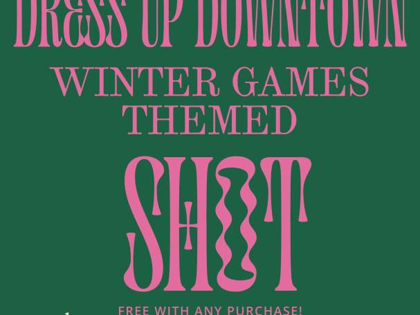Winter Games Free Shot - Dress Up Downtown