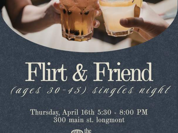 Flirt & Friend - Singles Mixer for Ages 30 - 45
