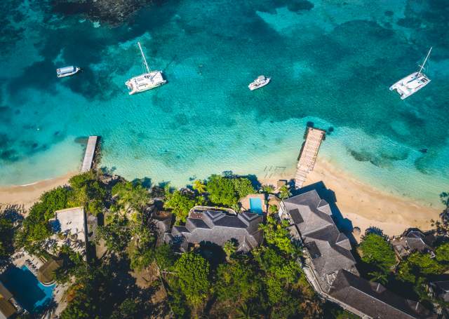 Ocho Rios Aerial View