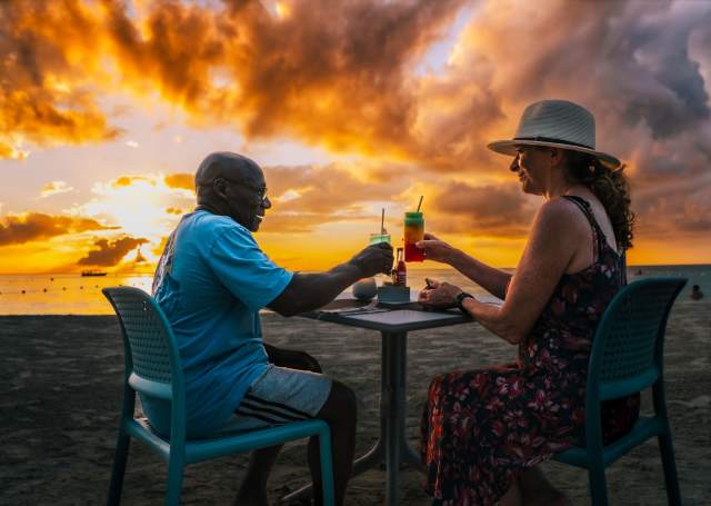 Romantic Sunset Dinner