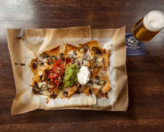 Food at Snake River Brewery