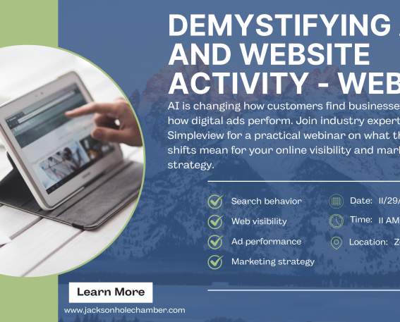Demystifying AI Web Graphic