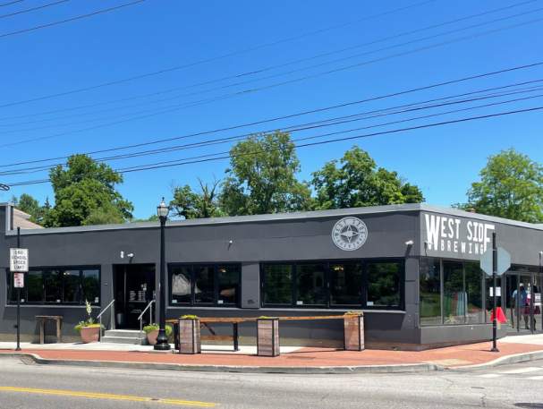 Exterior of the West Side Brewing Taproom