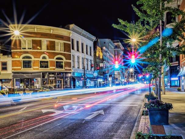 Covington, KY at Midnight