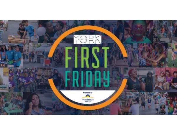 First Friday in Downtown York