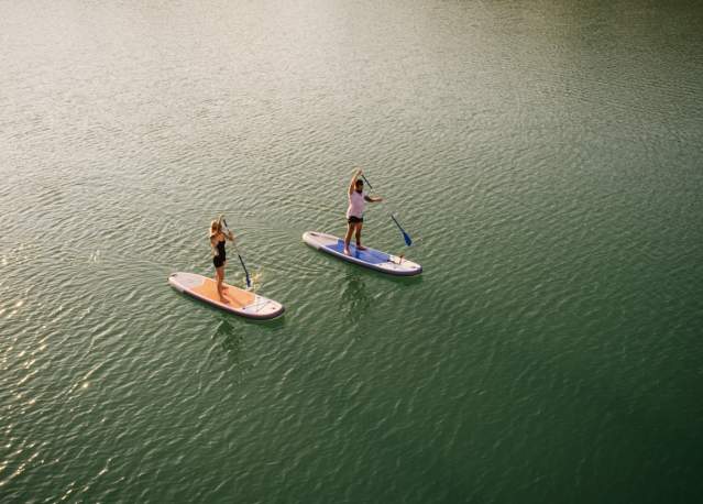 Paddleboarding, on the water, watersports