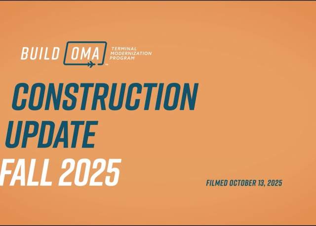 Eppley Airfield (OMA) Construction Update – Fall 2025