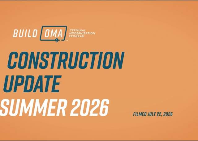Eppley Airfield (OMA) Construction Update – Summer 2026