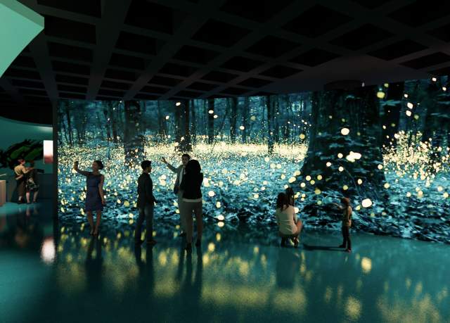 Audubon Aquarium of the Americas Interior Render - 2023