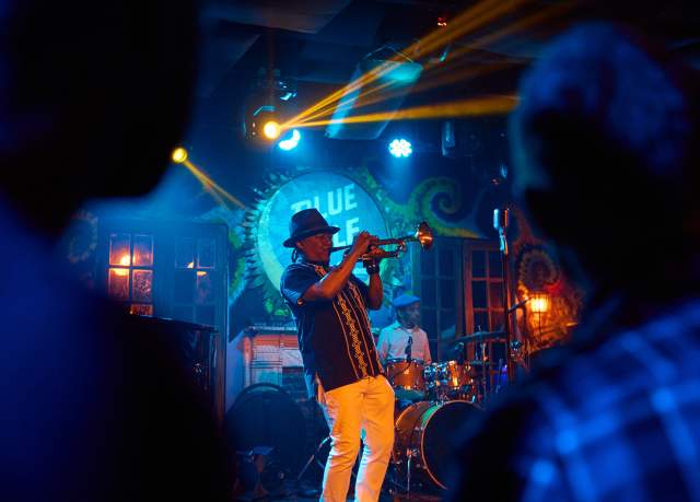 Kermit Ruffins Performing at Blue Nile on Frenchmen Street in New Orleans