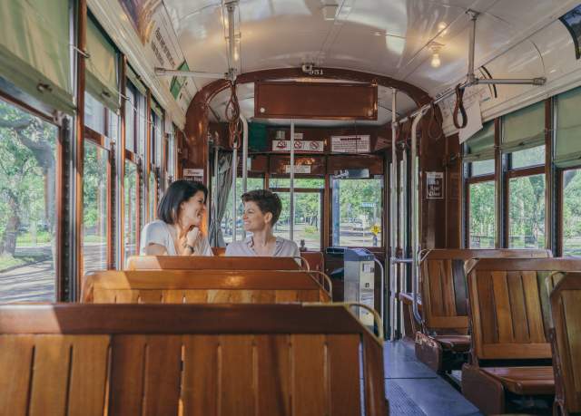 A Leisurely Ride on the St. Charles Avenue Streetcar
