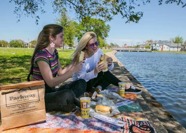 Parkway Poboys Picnic on Bayou St. John
