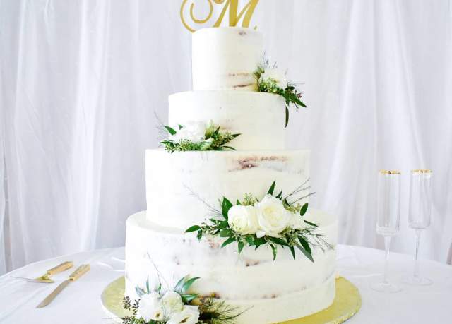 NOLA wedding cake
