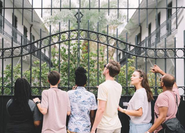 Exploring the French Quarter
