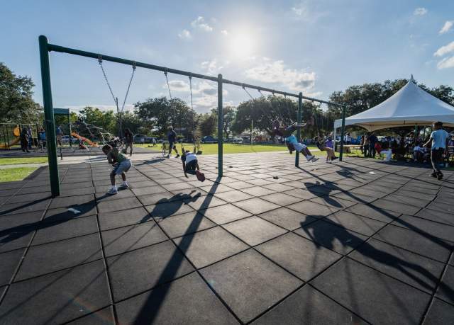 Pontchartrain Park McBurnett Knox Playground
