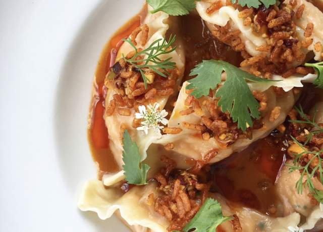 Shrimp Étouffée Dumplings