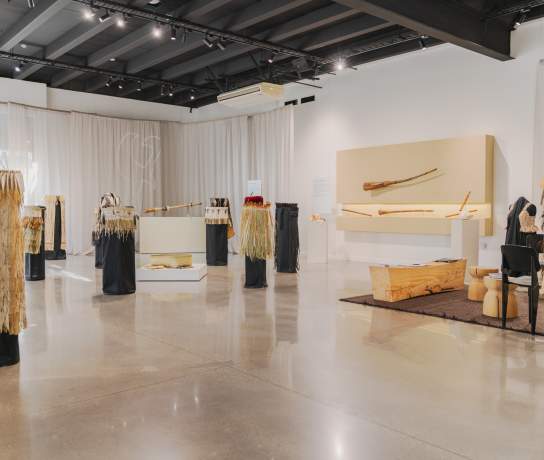 Te Atamira Te Whare Pora House of Learning Exhibition