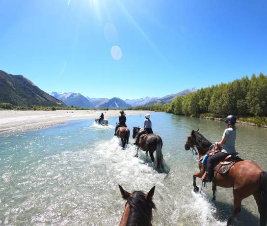 Horse riding in Glenorchy, Lighthorse Adventures