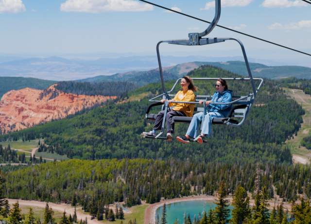 brian head resort scenic chairlift ride