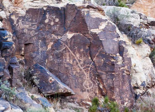 Parowan Gap Petroglyphs